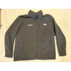 The North Face Knitted Fleece Sweater Jacket Mens XXL Gray Full Zip